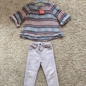 Size 3T girls Jessica Simpson outfit
